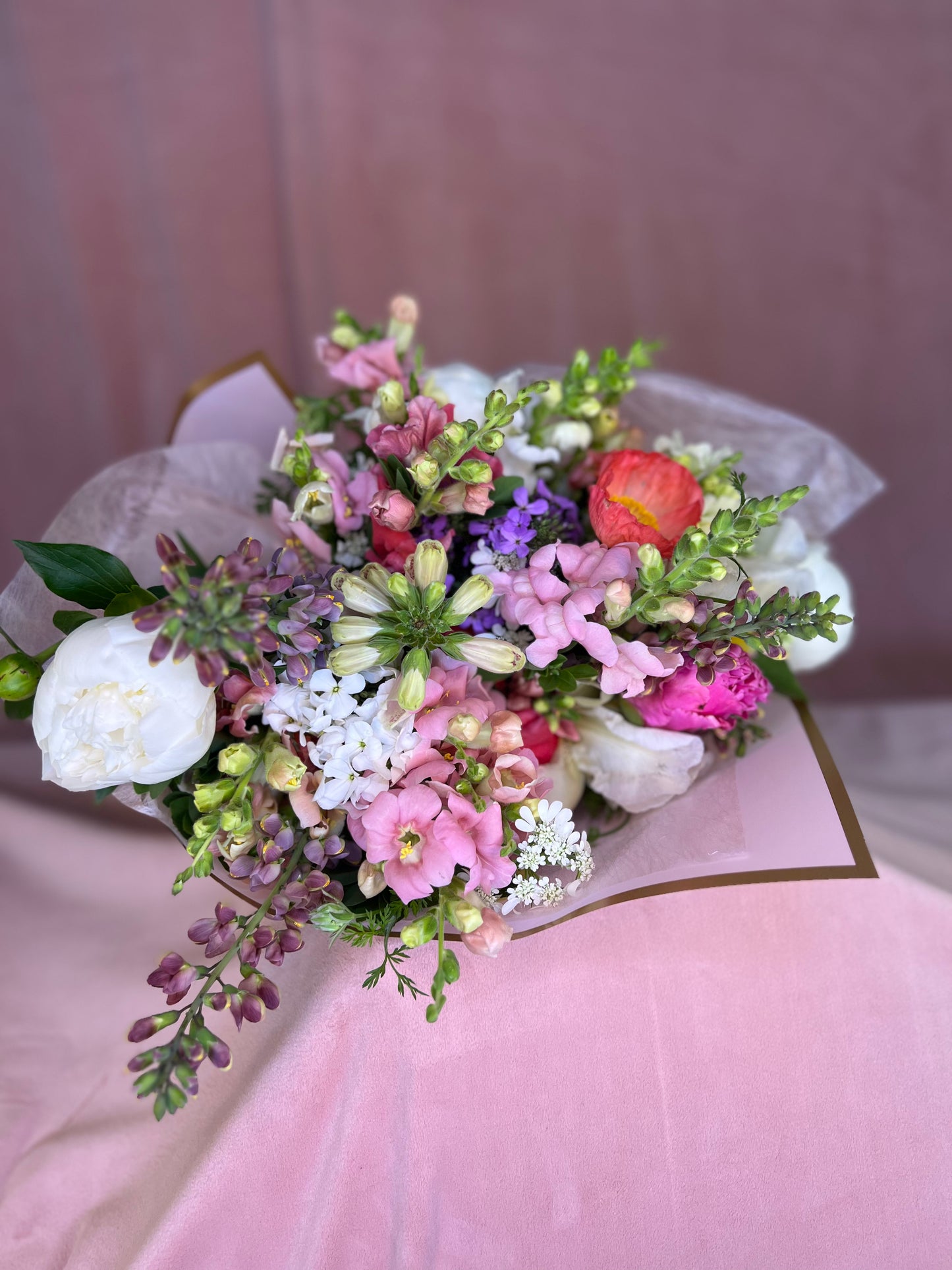 Pretty in Pink Morningside Bouquet – Morningside Blooms Llc, Kansas City MO