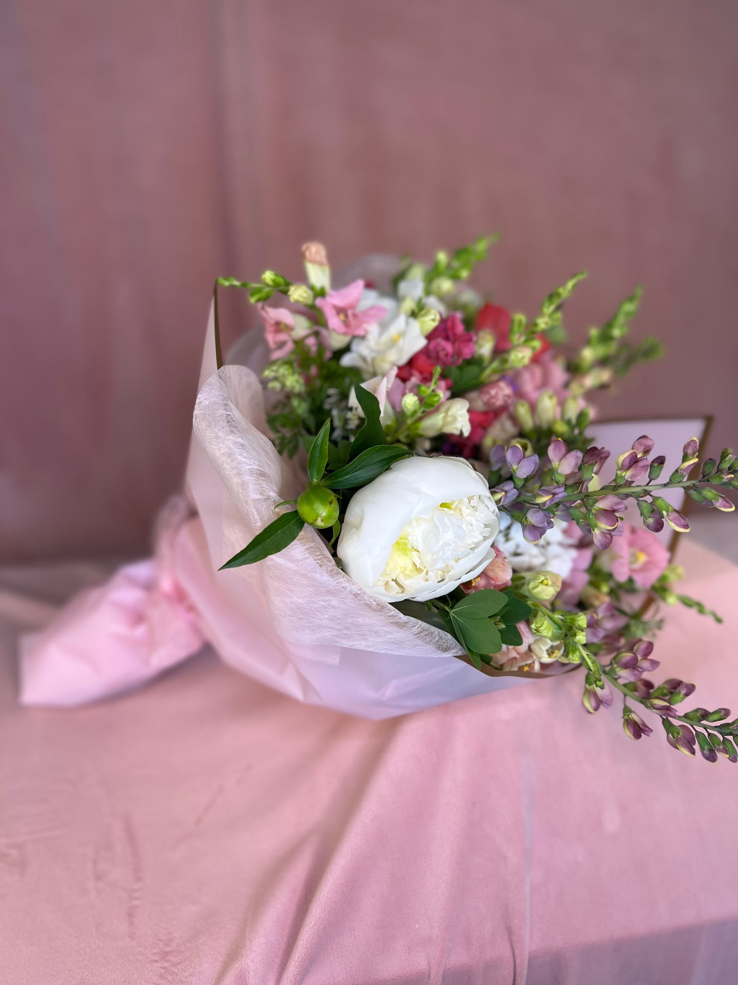 Pretty in Pink Morningside Bouquet – Morningside Blooms Llc, Kansas City MO